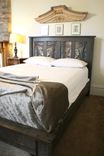 Gray Toned Queen Bed Made Reclaimed New Orleans Houses And Ceiling Tin 2 small