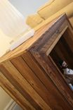 The Barracks Table Modular End Tables, Nightstands, Made From Reclaimed New Orleans Wood 2 small