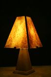 Karelian Birch Burl And Walnut Lamp 1 small
