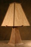 Karelian Birch Burl And Walnut Lamp 2 small