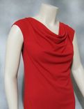 Custom Draped Neckline Dress 1 small
