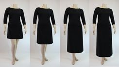 Custom Matte Jersey Dress 2 small