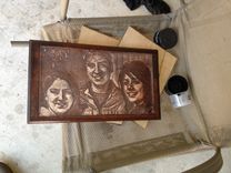 Custom Wood Engraved Pictures! 3 small