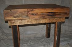 Butcher Block Table 4 small