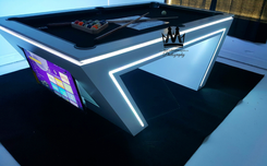 Virtual Reality Vr Pool Table! Glow In The Dark Pool Table Cool Pool Tables 6 small