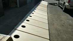 Corn Hole Boards Bare, Or Plain Set !! 2 small
