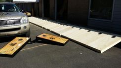 Corn Hole Boards Bare, Or Plain Set !! 1 small