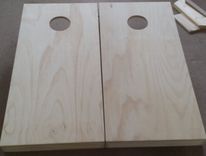 Corn Hole Boards Bare, Or Plain Set !! 6 small