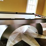 8ft Arched Pool Table With Led Lights ! 2 small