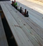 Picnic Table With Built In Wine Chiller ! 3 small