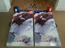 Cornhole Boards (Corn Toss) Games ! 6 small