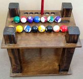Cue Rack (Pool Stick) Holder ! 2 small
