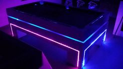(Cosmic)  Billiard Pool Table ! 3 small