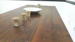 Farmhouse Barn Wood  Rustic Reclaimed Dinning / Kitchen  Table 3 small