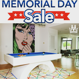 Memorial Day Sale Arched Pooltable Sale !! 1 small