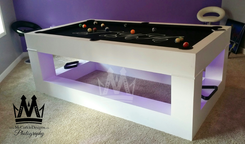 Custom (Mraba) Billiards Pool Table ! 1 small