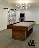 8ft  Conversion Pooltable With Ping Pong Top Made Out Of Select Grade Pine ! Pool Tables 6 small