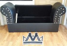 Ottoman & Bench Sofa Set ! 2 small