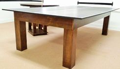 8ft Conversion Pool Table With Ping Pong Top ! 5 small