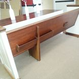 Formal Coffee Tables - Dinning Table Made Out Of Restored Church Prew ! 5 small