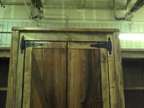 Custom Barn Wood Entrance Way Cabinet 4 small