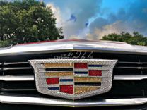 Cadillac Crystallized Car Emblem Bling Genuine European Crystals Bedazzled 2 small