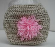 Crochet Bunny Diaper Cover Set 2 small