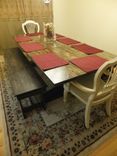 Dinning Table And Benches 1 small