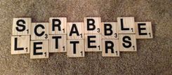 Interconnecting 5" X 5" Scrabble Letters For Custom Plaques 4 small