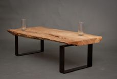 Ellington - Reclaimed Elm Or Maple Wood Coffee Table 1 small