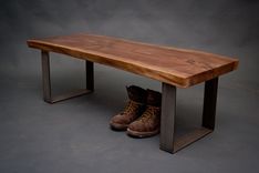 Reclaimed Mid Century Modern Benches 3 small