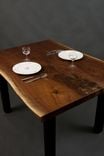 Stern - Live Edge Black Walnut Dining/Kitchen Table 3 small