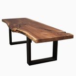 Live Edge Black Walnut Wood Coffee Table 1 small