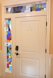 Stained Glass Sidelight And Transom Windows- Mondrinsky 3 small