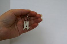 Carved Bone Initial Pendant Custom Example 3 small