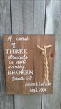 We Make Custom Signs, Cedar, Plank And Single Board 4 small