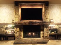 Hammered Fireplace Gates 6 small