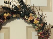 Eucalyptus And Willow Spiral Wreath 2 small