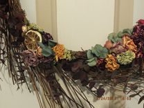 Eucalyptus And Willow Spiral Wreath 3 small
