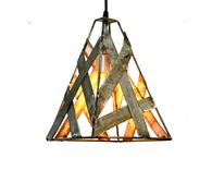 Wine Barrel Pendant Light - Brushfire - Made From Retired California Wine Barrels 5 small