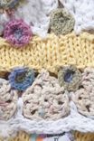 Crochet Circle Motifs And Knitting Mix Cotton Yarn Dog Sweater 3 small