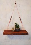 Rustic Wood Hanging Shelf 3 small