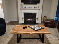 Monkey Pod Live Edge Coffee Table 1 small