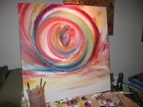 Qadosh Acrylic Wall Art Abstract Painting 2 small