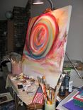 Qadosh Acrylic Wall Art Abstract Painting 3 small
