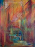 Matrix Large Wall Art Abstract Mixed Media Painting 1 small