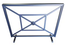 Metal Fireplace Screen (Alexander) 5 small