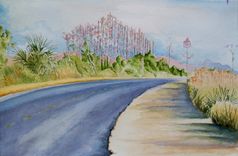 Original Watercolor Paintings By Artist Jason M Silverman 2 small