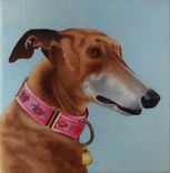 Original Jason M Silverman Animal Portrait Paintings In Oil & Watercolor 6 small