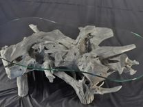 Sun Bleached Driftwood Coffee Table 4 small